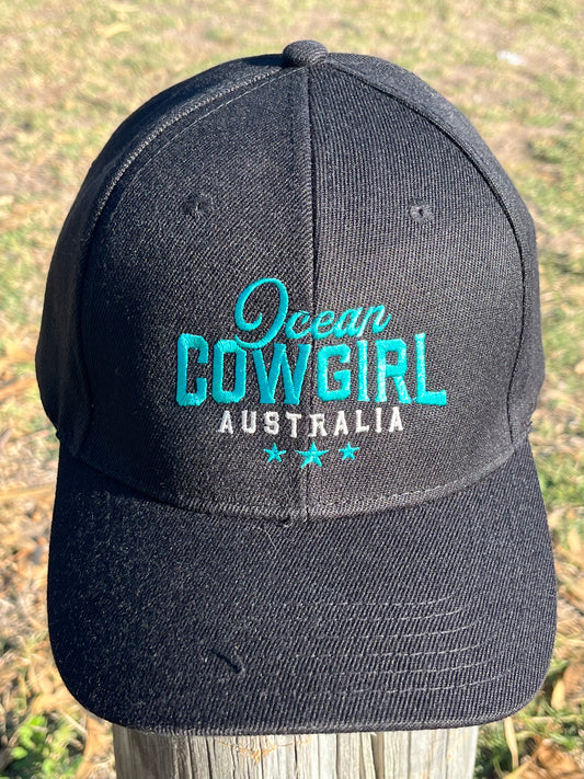 Ocean Cowgirl - Black Cap