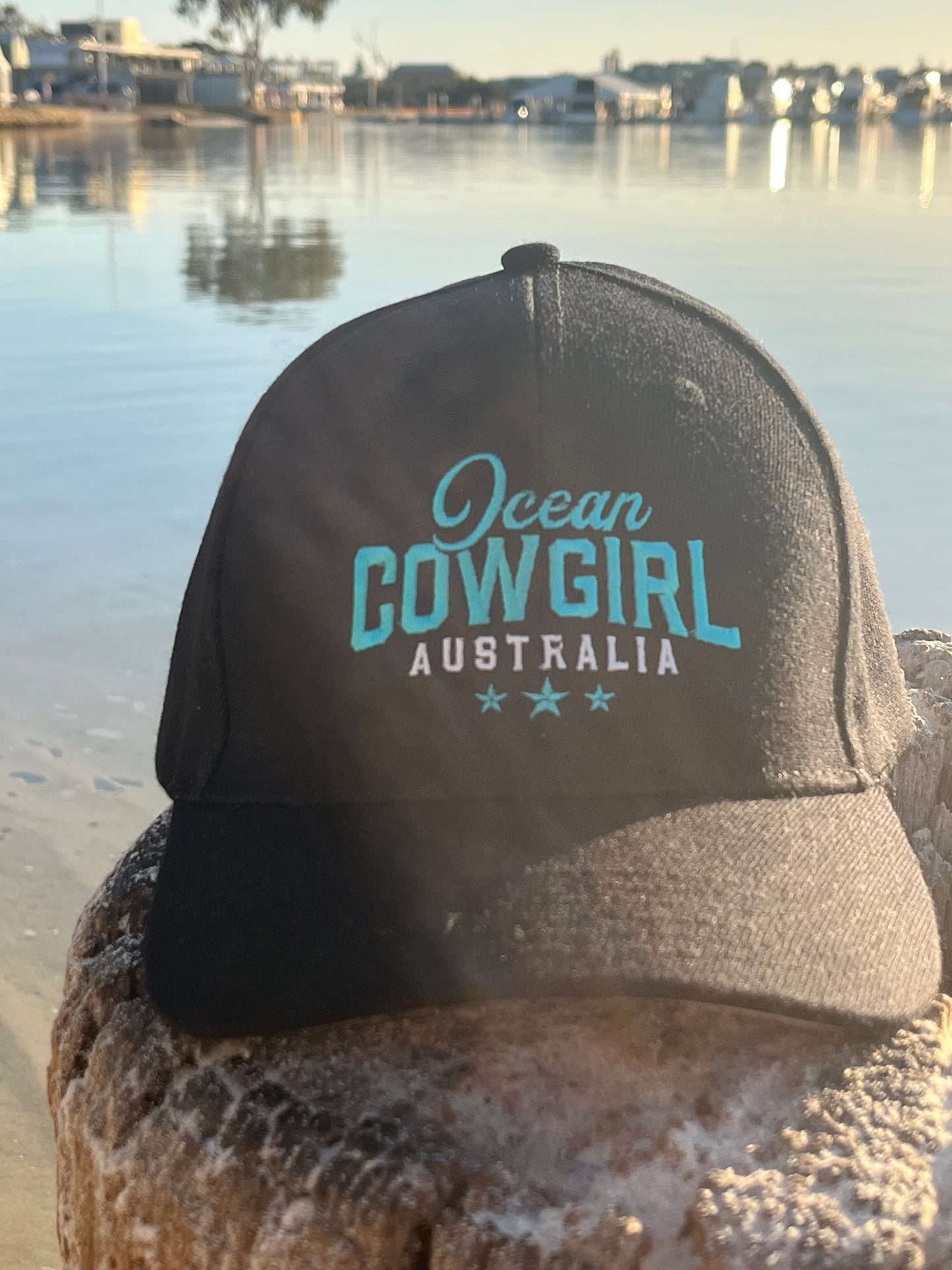 Ocean Cowgirl - Black Cap