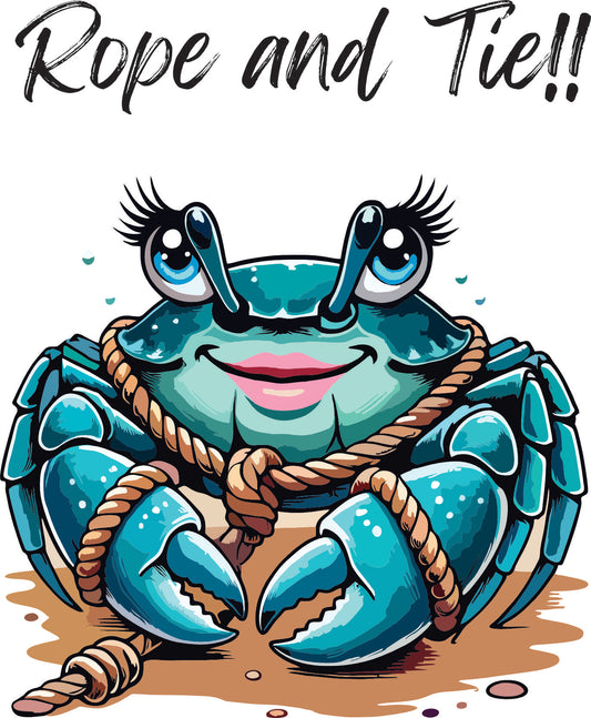 Print Design - Female Crab - Back Logo