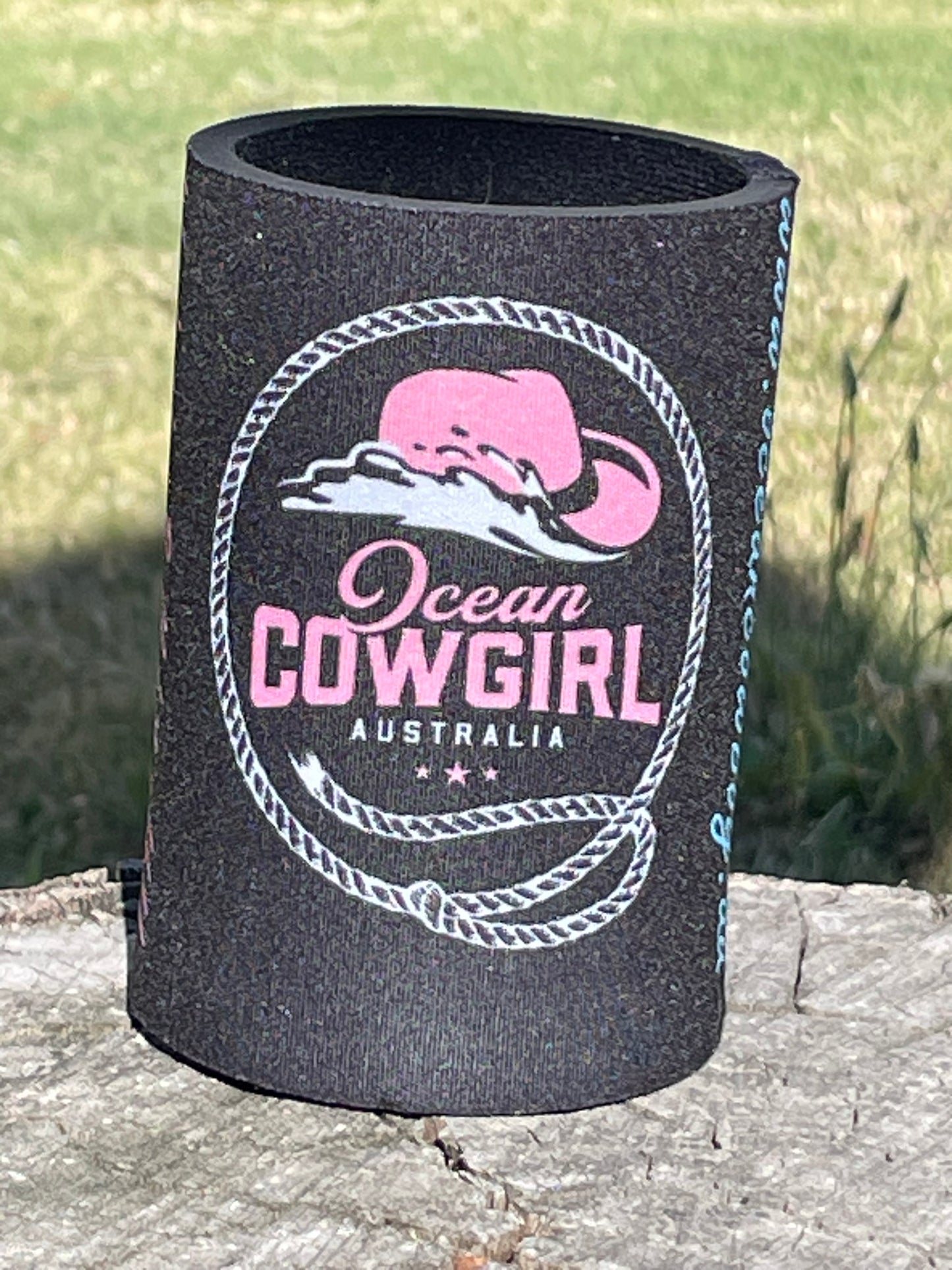Ocean Cowboy/Cowgirl Stubby Holder