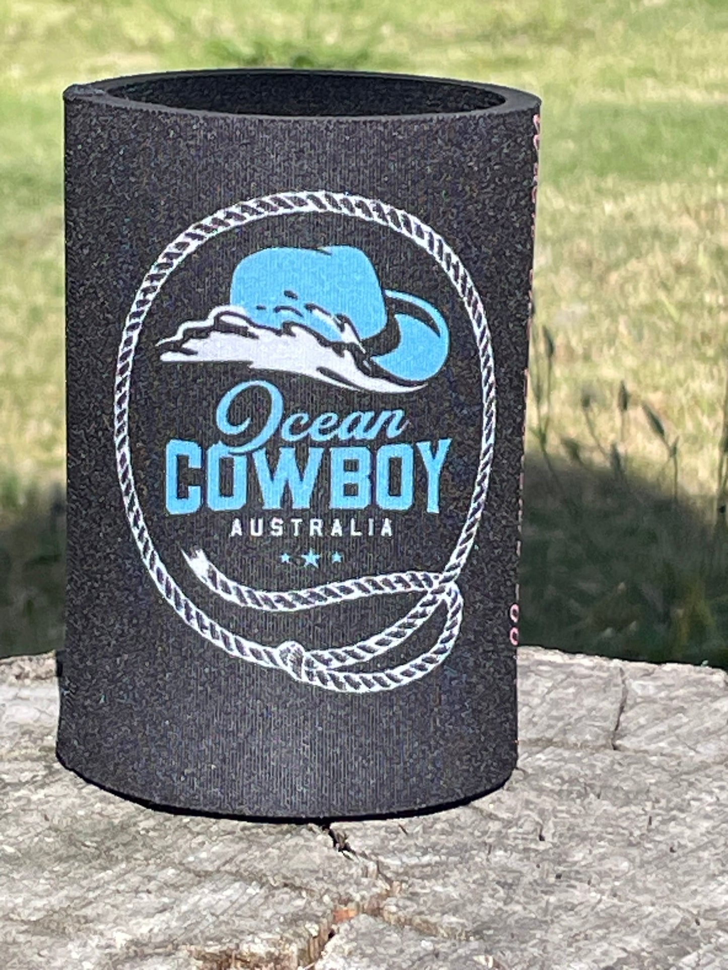 Ocean Cowboy/Cowgirl Stubby Holder