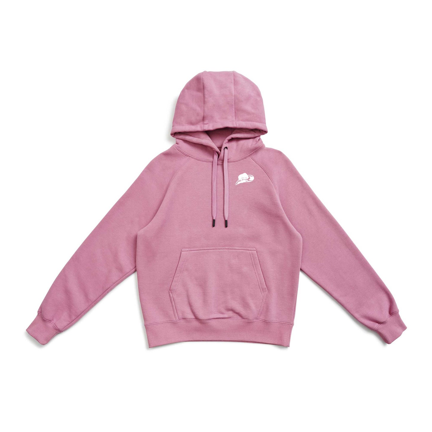 Pink Hoodie (Girls) - Seahorse Design (Black or White)