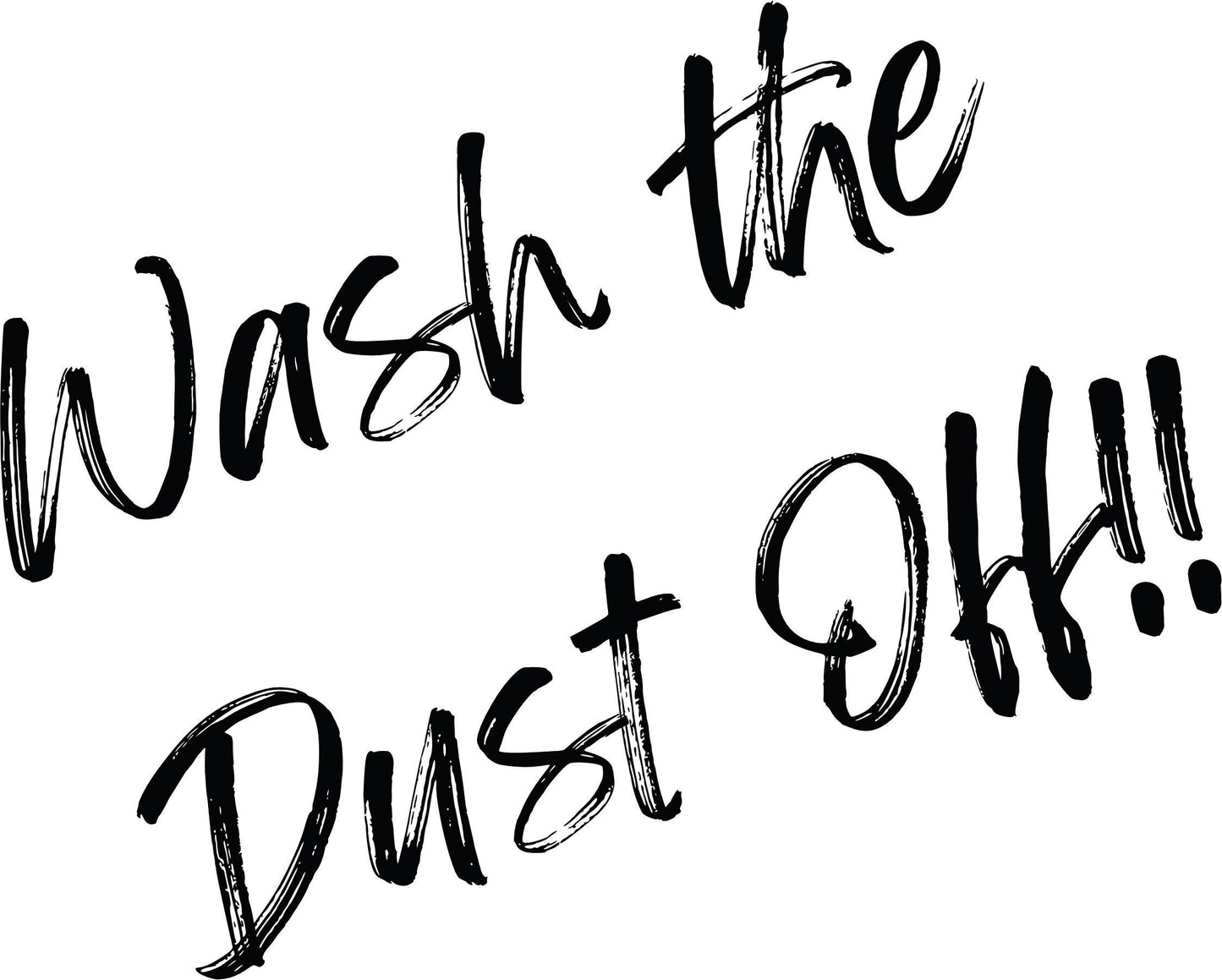 Print Design - WTDO (4 colour options) - Back Logo