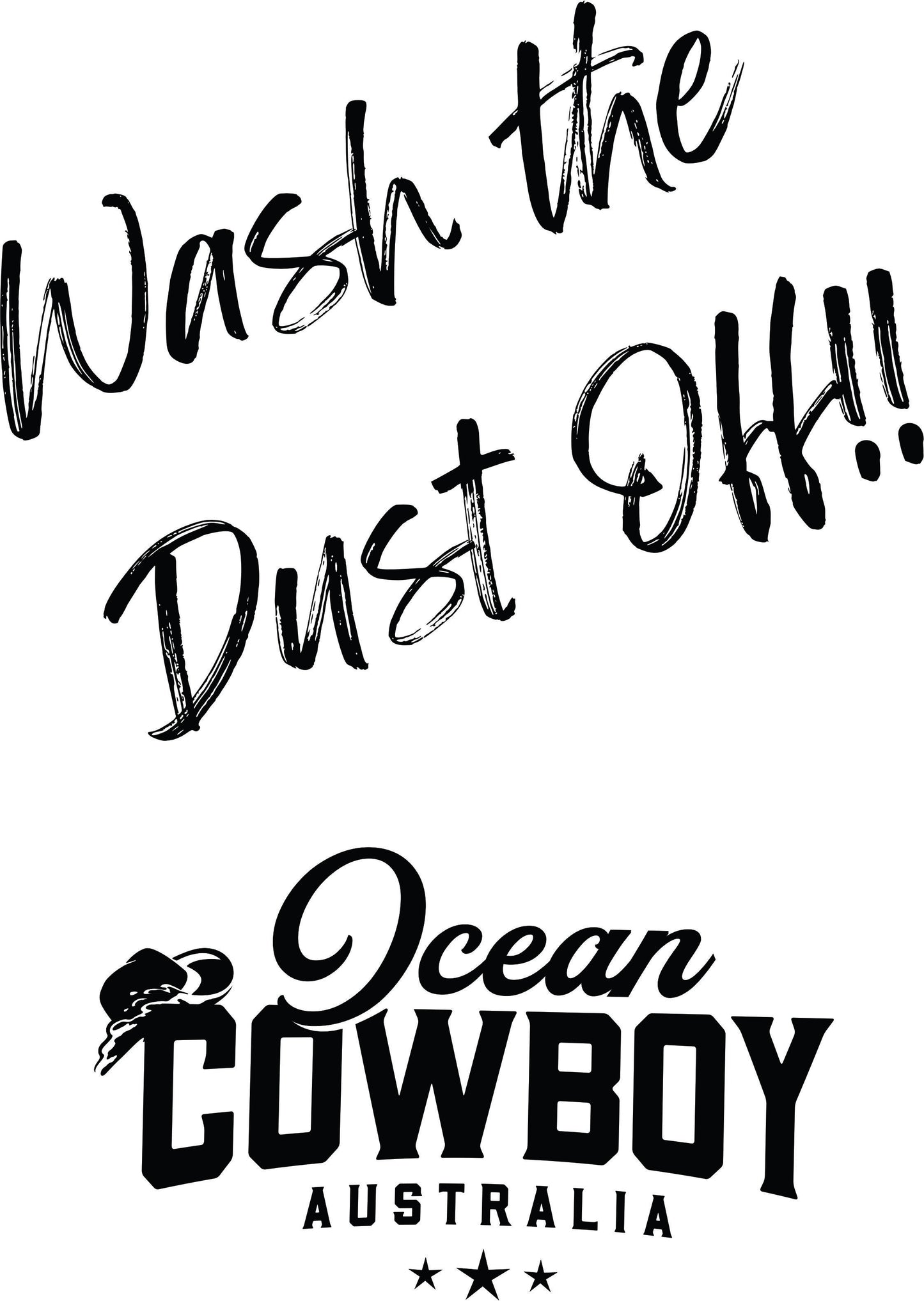 Print Design - WTDO (4 colour options) - Back Logo