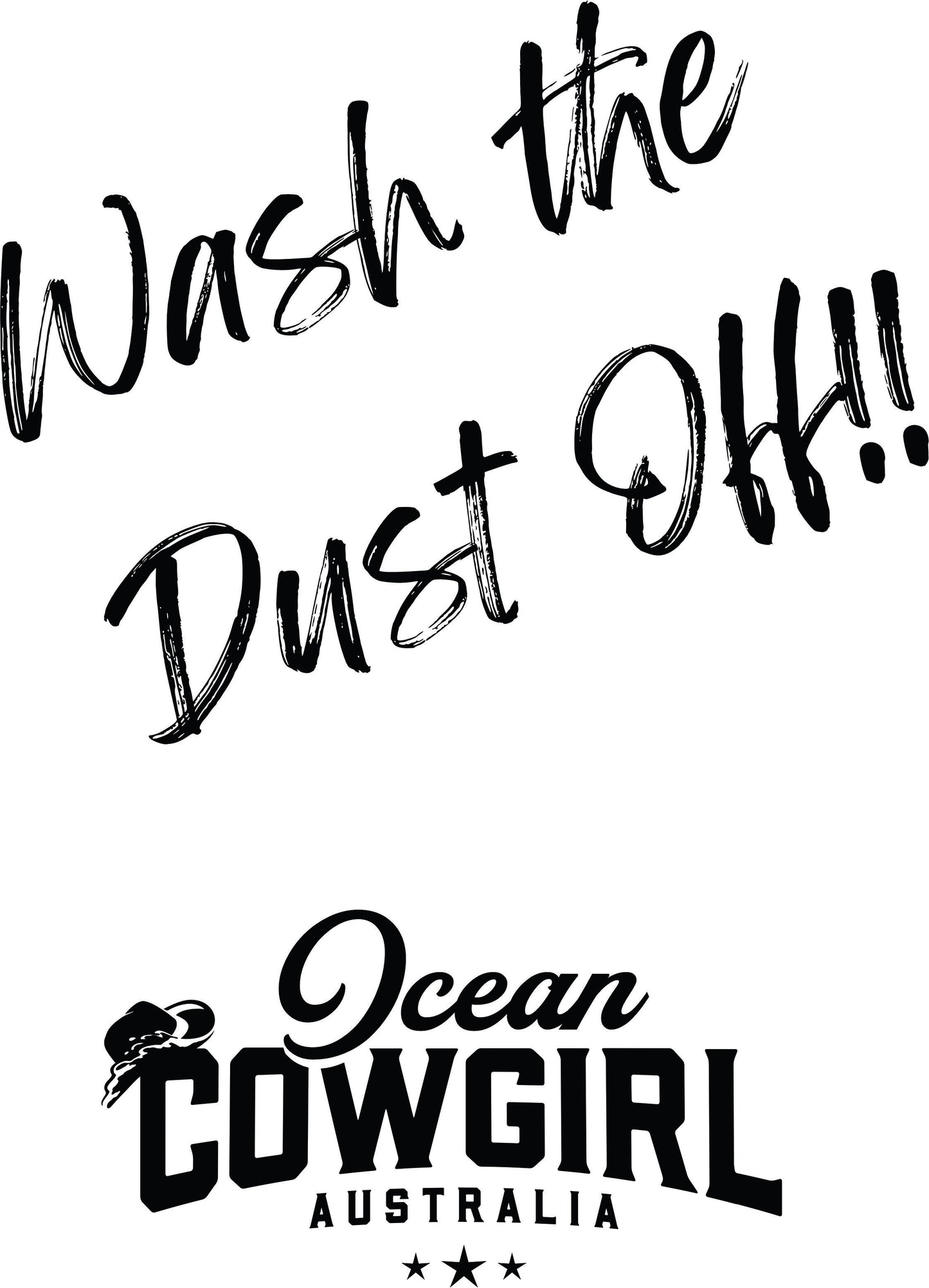 Print Design - WTDO (4 colour options) - Back Logo