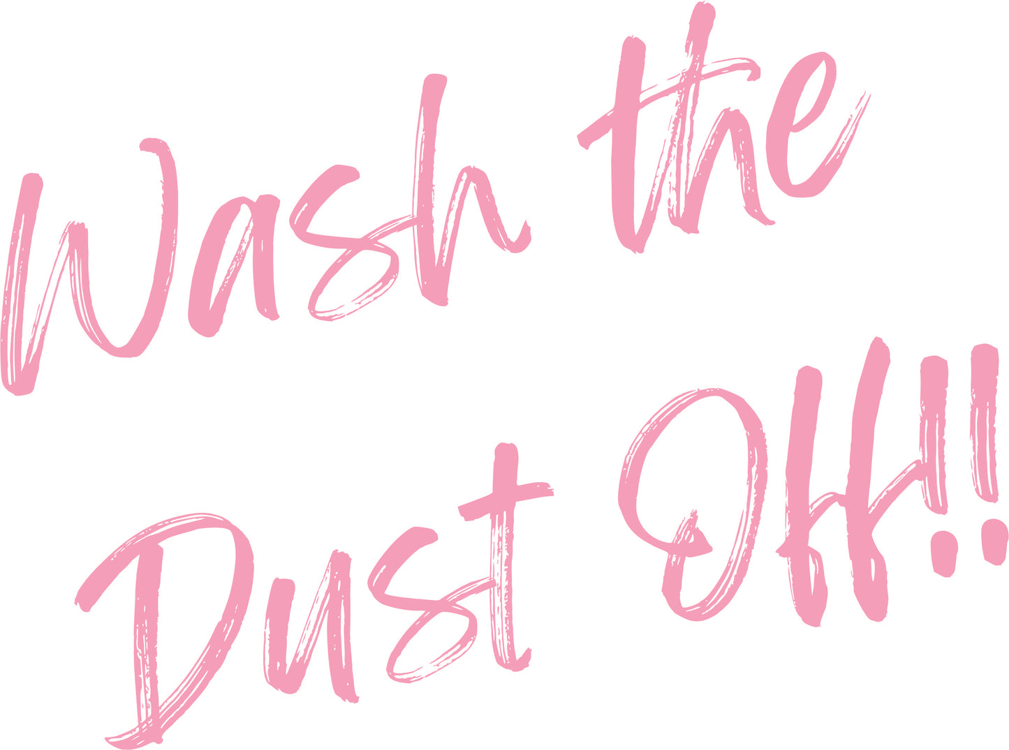 Print Design - WTDO (4 colour options) - Back Logo