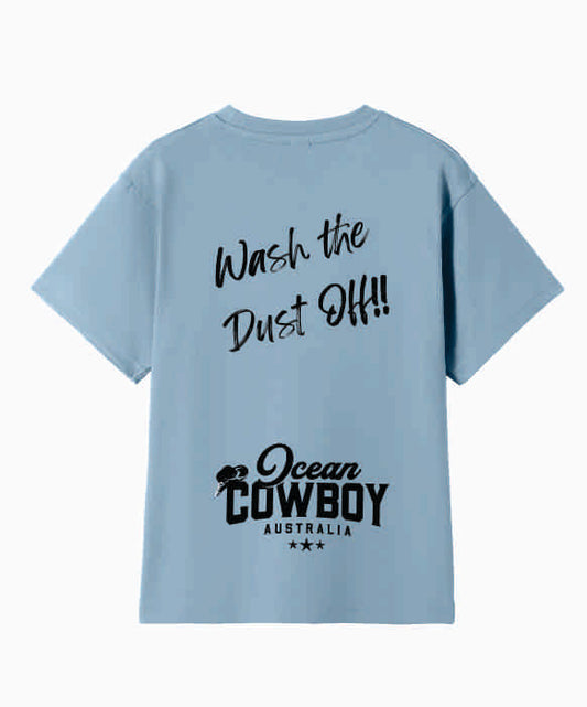 Blue Tees (Boys) - Wash the Dust Off!! (Black or White)