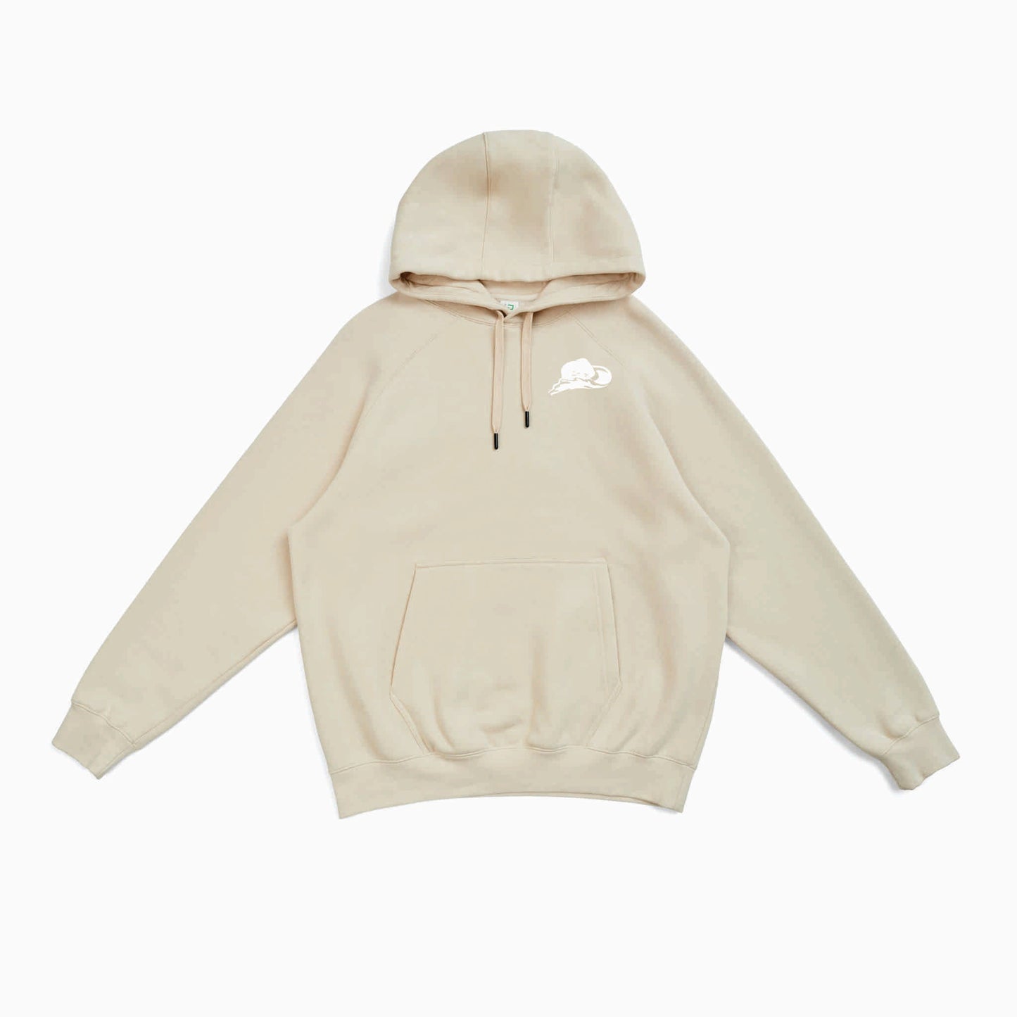 Natural Hoodie - Wash the Dust Off!! (Black or White)