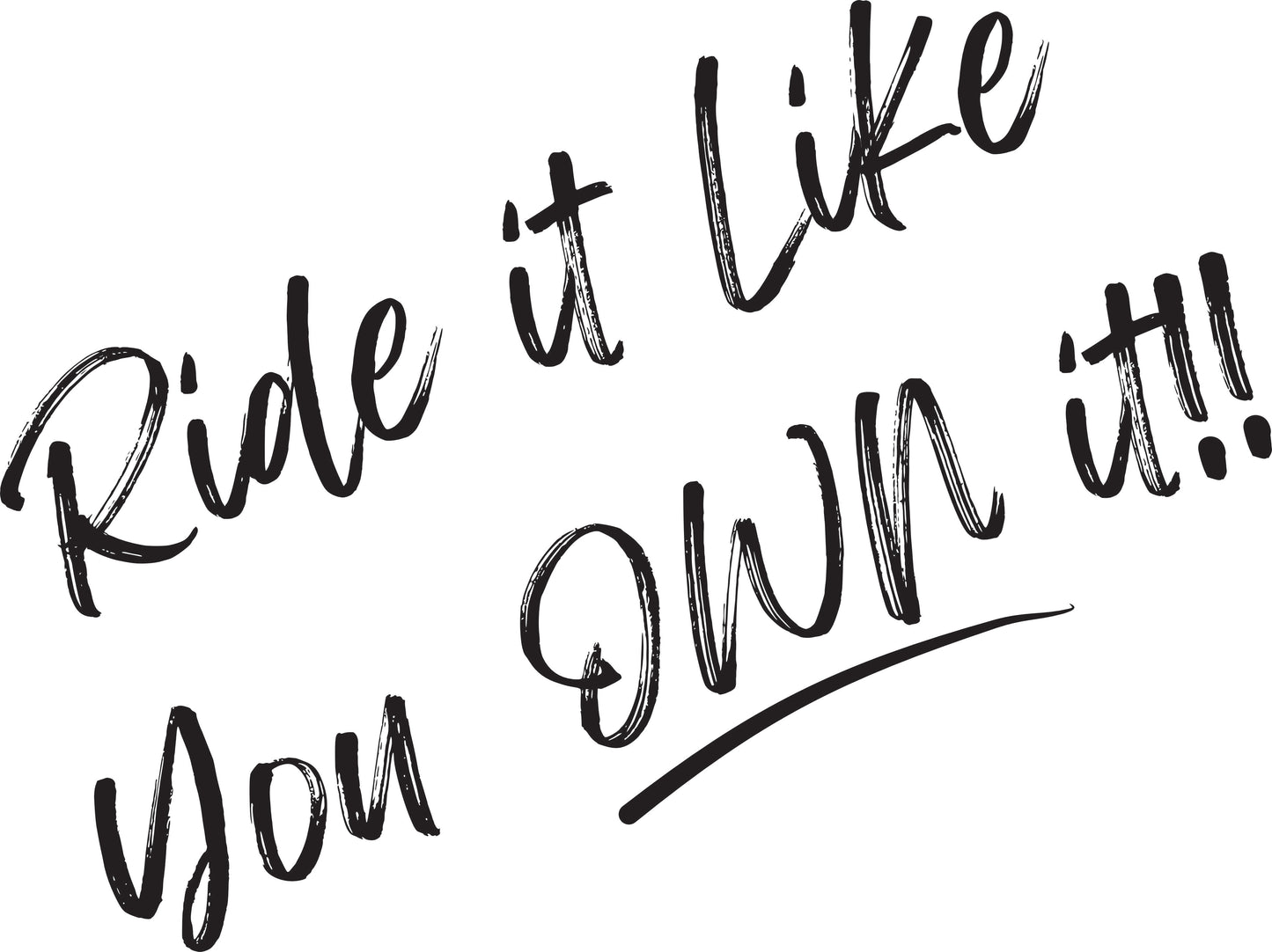 Print Design - RILYOI - Back Logo (5 colour options)