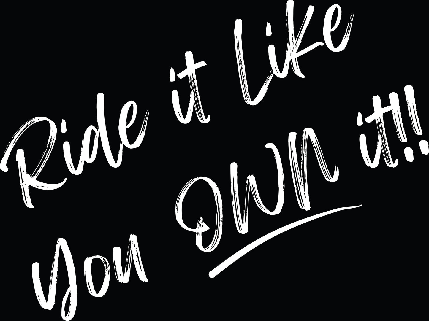 Print Design - RILYOI - Back Logo (5 colour options)